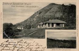 Kolonien Deutsch Ostafrika Wugiri Sienhardt Sanatorium  1906 I-II (fleckig) Colonies - History