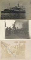 Kolonien Deutsch-Ostafrika 1910/11, 3 Fotokarten Aus Einer Korrespondenz Von Daressalam Nach Mainz Colonies - Histoire