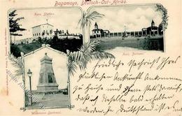 Kolonien Deutsch-Ostafrika Bagamoyo Stpl. Bagamoyo 19.5.00 U. Dar-es-Salam 31.5.00 I-II (fleckig)" Colonies - Histoire