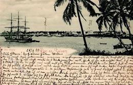 Kolonien Deutsch-Ostafrika Dar-es-Salam Hafen Stpl. Dar-Es-Salam 26.9.99 I-II Colonies - Histoire