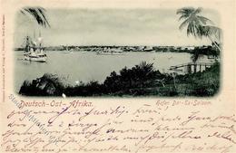 Kolonien Deutsch-Ostafrika Dar-es-Salam Hafen Stpl. Dar-Es-Salam 8.4.98 I-II Colonies - Histoire
