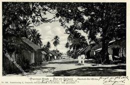 Kolonien Deutsch-Ostafrika Dar-Es-Salam Wissmannstraße Stpl. Dar-Es-Salam 15.7.14 I-II Colonies - History