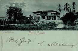 Kolonien Deutsch-Ostafrika Daressalam Gouverneurs Villa Stpl. Deutsche Seepost Ost Afrikanische Hautlinie .. 12.99 I-II  - History