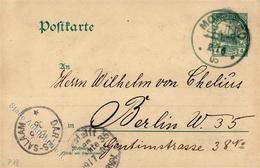 Kolonien Deutsch-Ostafrika GS P18 Mohorro I-II Colonies - Geschichte