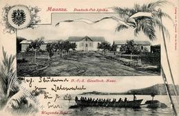 Kolonien Deutsch-Ostafrika Muanza Ansichtskarte I-II (Marke Entfernt) Colonies - History