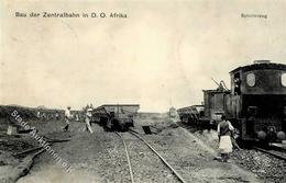 Kolonien Deutsch-Ostafrika Tanganjikabahn Bau Der Zentralbahn Stpl. Tabora 9.11.13 I-II Colonies - History