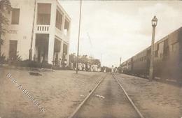 Kolonien Deutsch-Ostafrika Tanganjikabahn Station Ngerengere Foto-Karte I-II Colonies - Geschichte