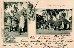 Kolonien Deutsch-Ostafrika Waniaumesi Stpl. Dar-es-Salaam 30.6.03 I-II Colonies - Geschichte