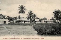 Kamerun Duala Kaiserl. Regierungs Hospital I-II (Marke Entfernt) - Weltkrieg 1914-18