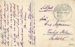 Deutsche Post Türkei Stempel Deutsche Militär Mission 29 Dec 1915 Feldpost I-II - Geschichte