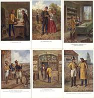 Die SÄCHSISCHE POST 1770-1885 - Kpl. 12er-Serie Mit Entspr. Umschlag I - Zonder Classificatie