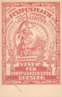 Philatelistentag Dresden (O8000) Verein Für Briefmarkenkunde Sonderstempel I-II - Correos & Carteros