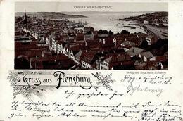 Vorläufer Flensburg (2390) 1895 I-II (Ecke Abgestoßen) - Zonder Classificatie