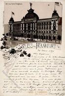 Vorläufer Frankfurt (6000) Reichs Postgebäude 1894 I-II (Abschürfung) - Sin Clasificación