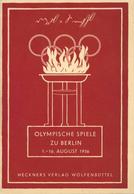 BERLIN OLYMPIA 1936 - 40seitiges Bebildertes Heft In STENOGRAPHIE! I - Olympische Spiele