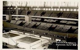 BERLIN OLYMPIA 1936 - Foto-Ak DEUTSCHLANDHALLE Olympiade 1936 I - Juegos Olímpicos