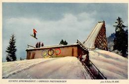 OLYMPIA GARMISCH-PARTENKIRCHEN 1936 - Olympia-Schanze I-II - Jeux Olympiques