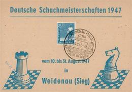 Schach Weidenau (5900) Deutsche Schachmeisterschaft I-II - Echecs