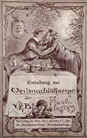 Studentika FRANKFURT/Main - WEIHNACHTSKNEIPE Steinerneshaus,Braubachstrasse 1913 I-II - Non Classés