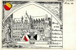 Studentika HILDESHEIM - Abiturienten-Kommers 1905 I-II - Non Classificati