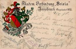 Studentika INNSBRUCK - 1898 (fleckig) II - Non Classés