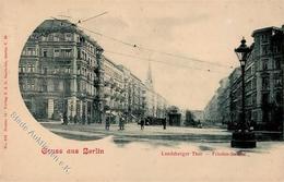 Berlin (1000) Landsberger Thor Friedenstrasse  II (Stauchungen) - War 1914-18