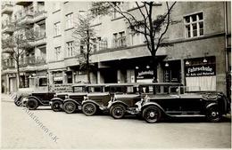 Berlin Friedrichshain (1000) Privatfahrschule Schmidt Auto Gürtelstrasse 36 Foto-AK I- - War 1914-18