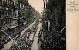 Berlin Mitte (1000) Rückkehr Von Der Parade Der Kaiser An Der Fahnenkompagnie Friedrichstraße I-II - War 1914-18