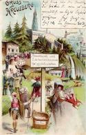 BERLIN-KREUZBERG (1000) - Gruss Vom KREUZBERG I-II Montagnes - Weltkrieg 1914-18