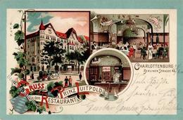 Charlottenburg (1000) Berliner Strasse Gasthaus Prinz Luitpold 1900 I- - Guerre 1914-18