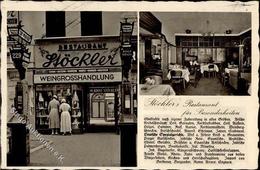 Charlottenburg (1000) Gasthaus A. Stöckler Kurfürstendamm 228 Feinkosthandel Weinhandlung Werbe AK I-II - Weltkrieg 1914-18