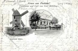 Dahlem (1000) Cafe Schilling Windmühle 1900 I-II - War 1914-18