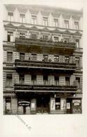 Moabit (1000) Friseur E. Fendler Beusselstrasse Heißmangel Ovlowski Foto AK I - War 1914-18