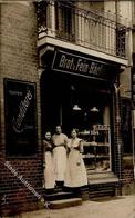 Schöneberg (1000) Cafe Stark Belzigerstrasse Foto AK II (Stauchung) - Guerre 1914-18