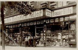 Schöneberg (1000) Damenhüte Handlung Adler Hauptstrasse Foto AK I- - War 1914-18