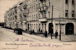 Spandau (1000) Reisstrasse Gasthaus Nonnendamm 1910 I-II - War 1914-18