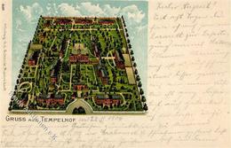 Tempelhof (1000) 1904 I-II (Marke Entfernt) - War 1914-18