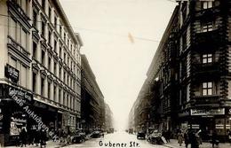 Friedrichshain (O1020) Leih Haus Butter Handlung Gebrüder Groh Schultheiss Patzenhofer Gubenerstrasse Foto AK II- (Riss, - Weltkrieg 1914-18