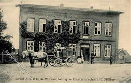 KLEIN WESENBERG über Oldesloe (2061) - Gastwirtschaft K. Möller I-II - War 1914-18