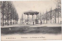 Tienen, Thienen, Tirlemont, Le Kioskosque Et La Grande Place, TOPKAART - Tienen