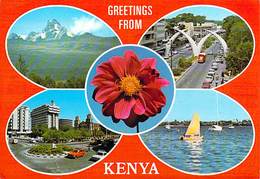Afrique-  Greetings From  KENYA Multi Vues Views Of KENYA  (Editions EAST AFRICA 1169) *PRIX FIXE - Kenya
