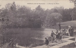 Carmaux 81 - Château De La Verrerie - Enfants Pêche à La Ligne - Etang Du Parc - Edition Cahuzac - Ecluse - Cachets 1907 - Carmaux