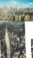 New York City > Manhattan EMPIRE STATE BUILDING AND MIDTOWN  LOT DE 2 CARTES ANNEES 70 ET+ - Empire State Building