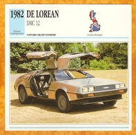 1982 DE LOREAN DMC 12 - OLD CAR - VECCHIA AUTOMOBILE -  VIEJO COCHE - ALTES AUTO - CARRO VELHO - Voitures