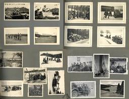 WK II Album Mit Circa 180 Fotos Div. Formate U.a. Mit Hitler, Göring, Goebbels Etc. I-II - Weltkrieg 1939-45