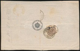 1855 Retour Recepisse 6kr Bérmentesítéssel ,,CLAUSENBURG' - ,,DEÉZS' - Other & Unclassified