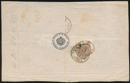 1855 Retour Recepisse 6kr Bérmentesítéssel ,,CLAUSENBURG' - ,,DEÉZS' - Sonstige & Ohne Zuordnung