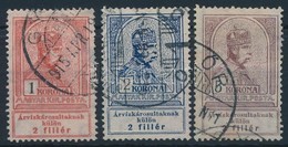 O 1913 Árvíz 1K, 2K, 5K (14.400) - Altri & Non Classificati