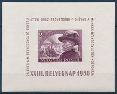 ** 1950 Bélyegnap (23.) Blokk (8.000) - Other & Unclassified