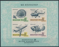 ** 1967 Bélyegnap (40.) Vágott Blokk (5.000) - Altri & Non Classificati